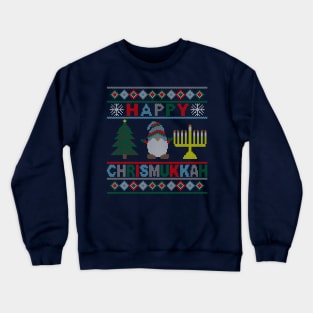 Ugly Chrismukkah Sweater Crewneck Sweatshirt